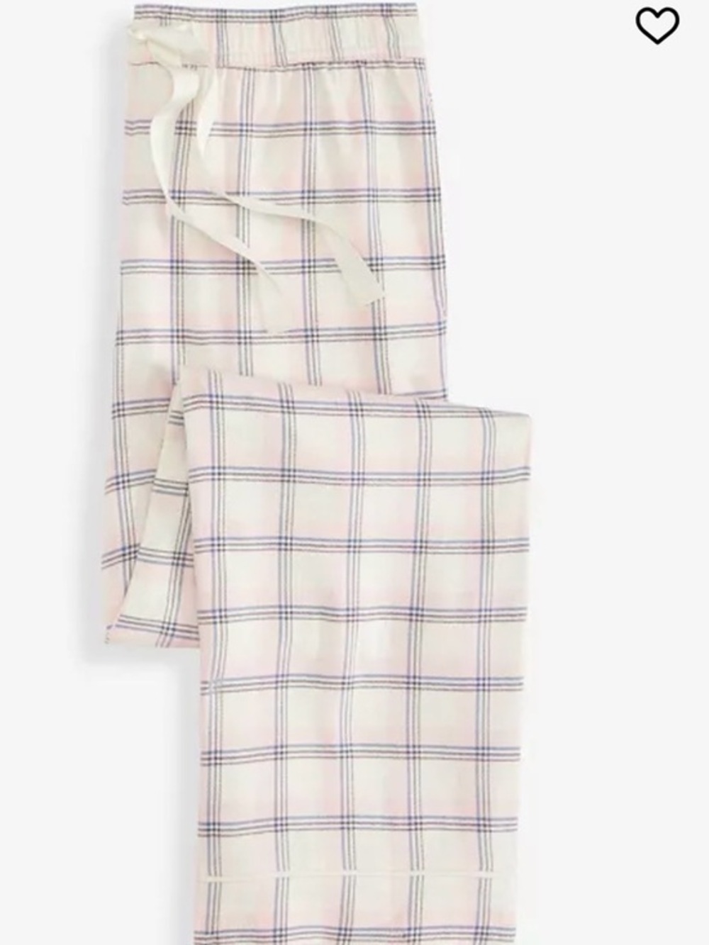 Cozy Plaid Women's Pajama Set - Relaxed Lounge Pants XXL NWT